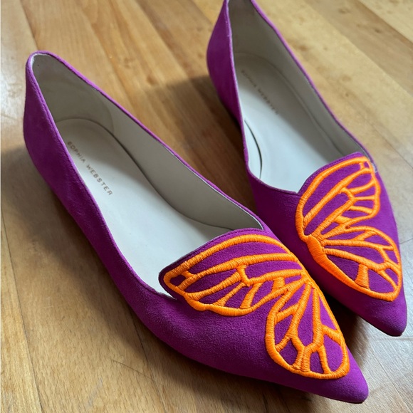 New! Sophia Webster flats size 38 - Picture 1 of 8